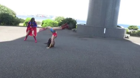 Kinky Costume Play and Restraint