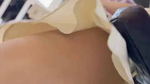 KFC – plump buttocks white underwear front and back