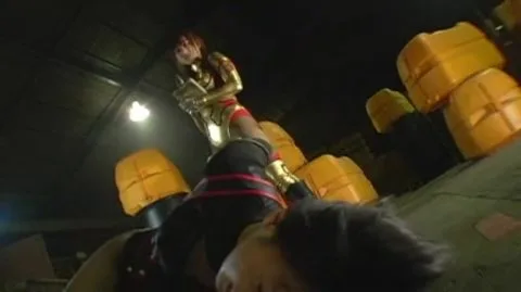 Asian Women in Ninja Costumes