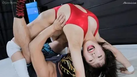 Asian Wrestlers in Bodysuits Engage in Erotic Wrestling