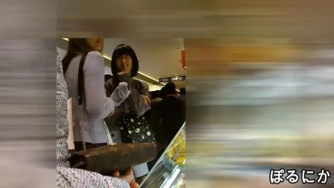 Asian Girls Shopping and Intimate Moment