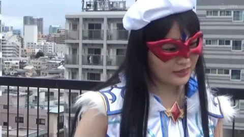 Asian Cosplay Lovers in Masks and Costumes