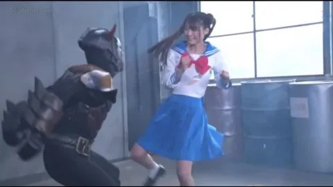 Fighting and Bondage Scene