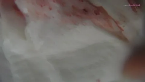 Asian Girl Cleaning in Bathroom