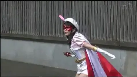 Asian Cosplay Girls Fighting in Costumes