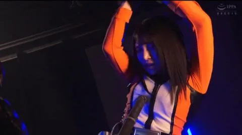 Asian Couple on Rooftop, Nightclub Dance