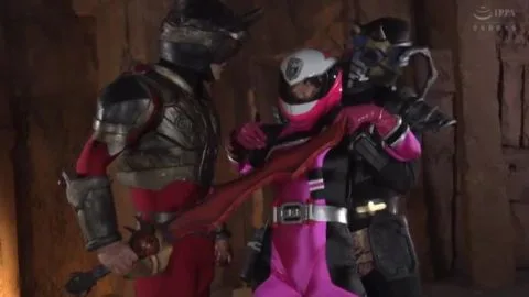 Asian Cosplay Sex Scene with Restraint and Fetish Costumes