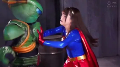 Asian Superheroines in Cosplay Fight