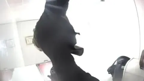 Asian Girl Masturbates in Bathroom