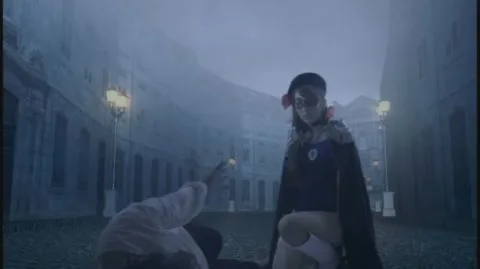 Asian Cosplay Sex Scenes with Handcuffs and Armor