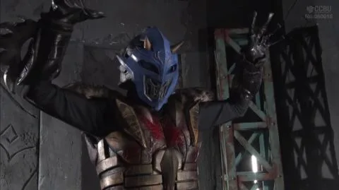 Asian Cosplay Fight Scene with Armor and Cape