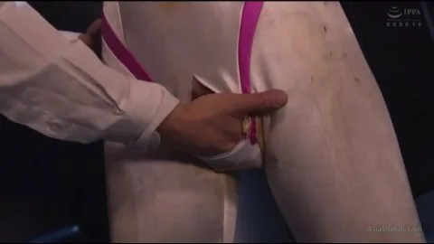 Restrained Female and Male Interaction