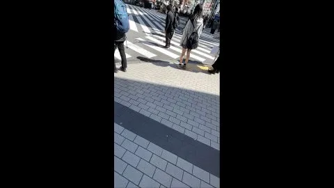 Asian Teen Girls in Store Aisle