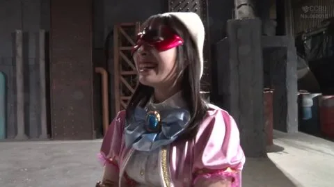 Asian Women in Pink Costumes Posing Indoors