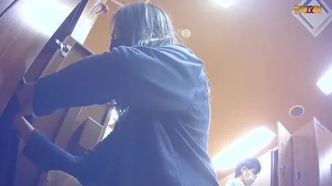 Asian Girls Changing Clothes in Locker Room