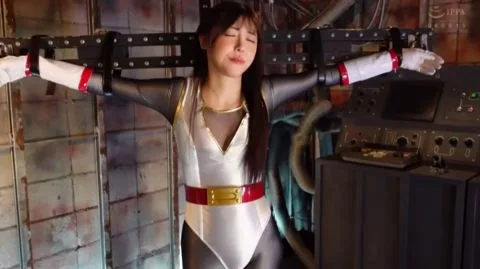 Asian Girl in Industrial Setting