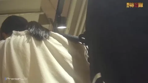 Asian Couple’s Intimate Hair Care Moment