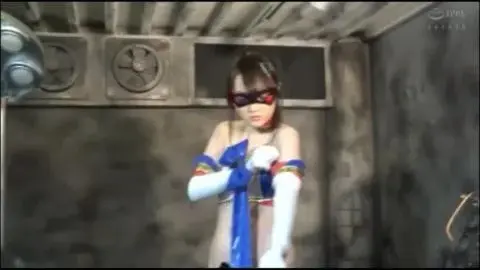 Asian Performer in Industrial Setting