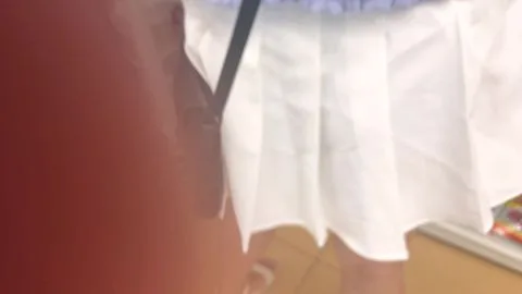 Curvy Black Woman in Supermarket Seduction