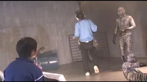 Asian Women in Costumes Eating and Posing