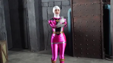 Asian Woman in Pink Costume