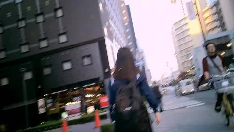 Asian Schoolgirls in Public Places