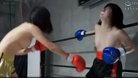 Asian Lesbians Engage in Boxing Match and Intimacy