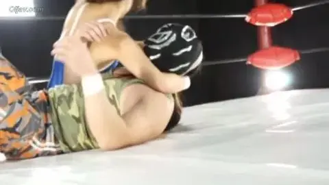 Asian Women Wrestling in Ring