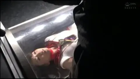 Asian Girl in White and Red Costume