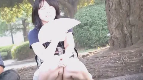 Asian Couples Outdoor Intimacy