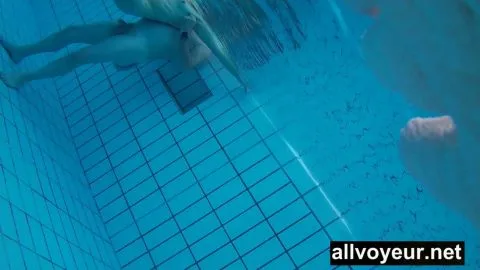 Underwater Voyeur in Sauna Pool 2 – Lesbian Pool Play