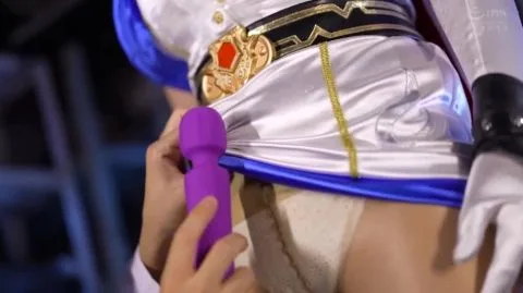 Costumed Woman Has Sex From Behind