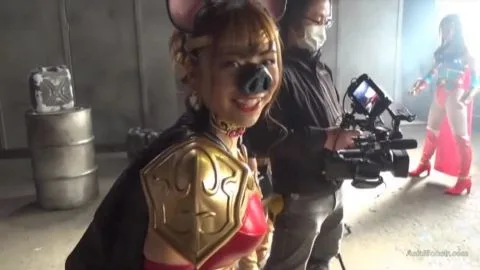 Costumed Models in Various Poses