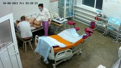 Vaginal Exam Women in Maternity Hospital
