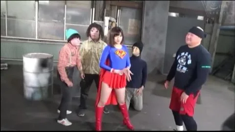 Asian Superheroine in Lingerie