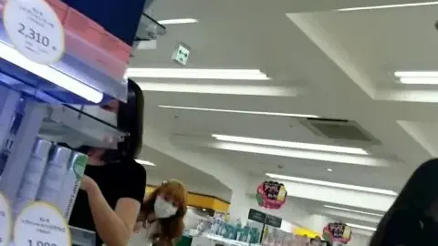 Asian Women in Store Encounter