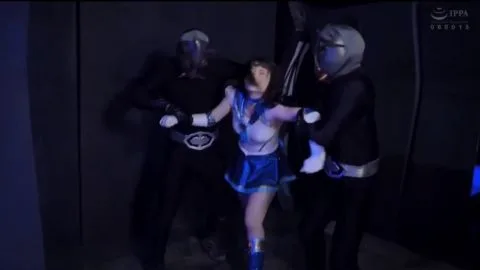 Asian Cosplay Bondage Scene