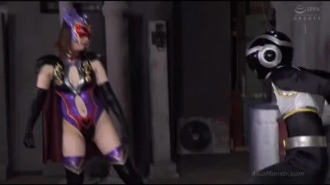Asian Cosplay Fight Scene with Slim Performers