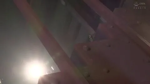 Blonde Asian Woman in White Costume Engages in Sex Acts