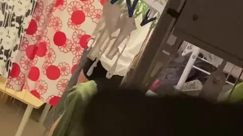 Asian Girl Getting Ready