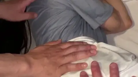 Asian Couple Intimate Moments