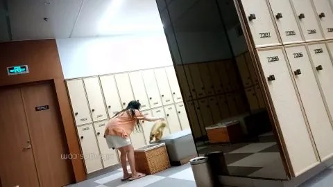 Asian Couples in Locker Room and Spa