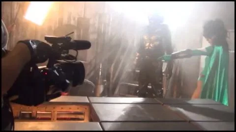 Asian Women in Futuristic Costumes