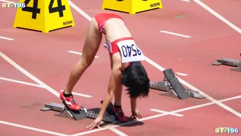 Racing Babes Getting Ready