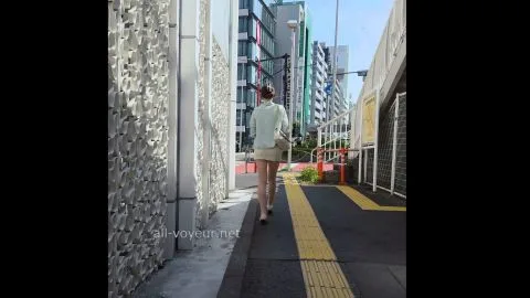 Asian Girls on City Streets