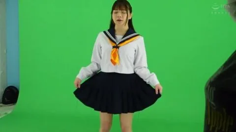 Asian Couple in Erotic Temple Scene