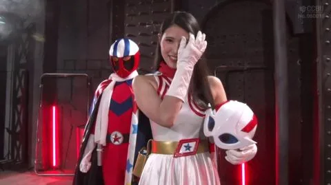 Costumed Women Posing on Bed