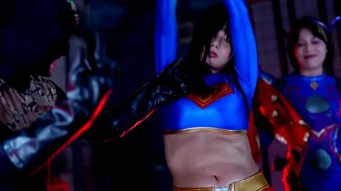 Asian Cosplay Girls in Dark Room