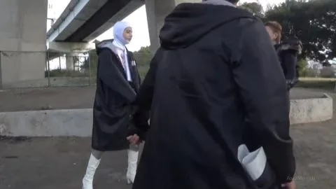 Girls Fighting and Interacting