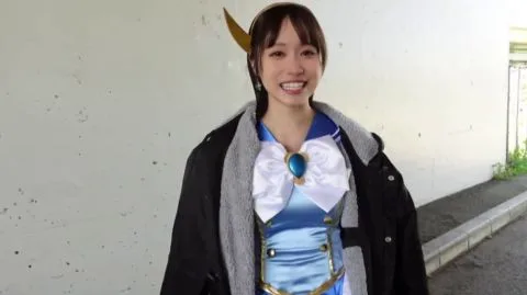 Asian Cosplay Lovers Embrace Outdoors